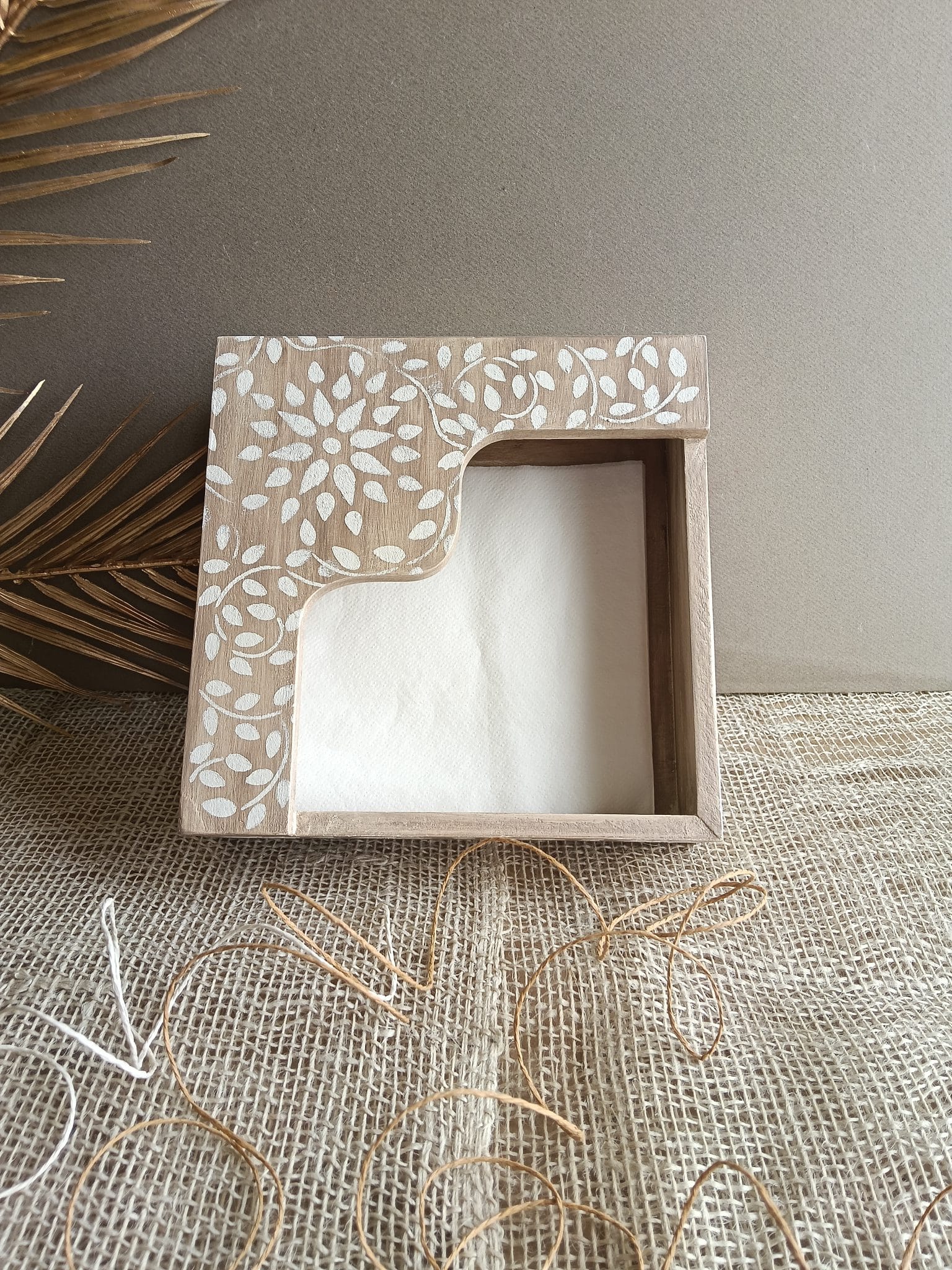 Boho napkins holder 1 Boho napkins holder