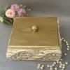 Candy box in gold