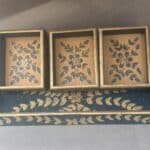 Snack tray hand painting