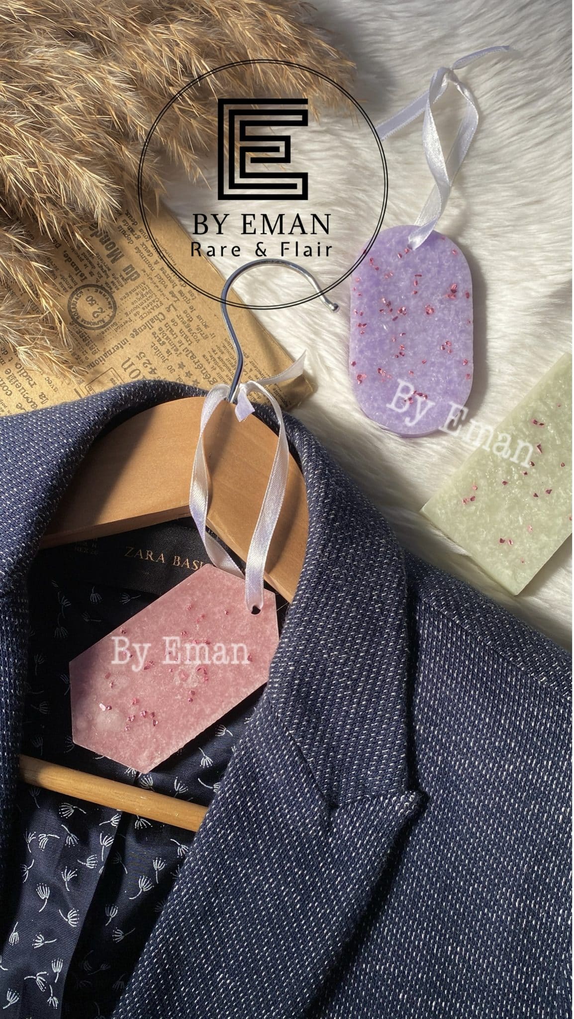 wordrobe Freshners 4 glass wax burner