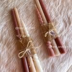 3 pack nude candle sticks