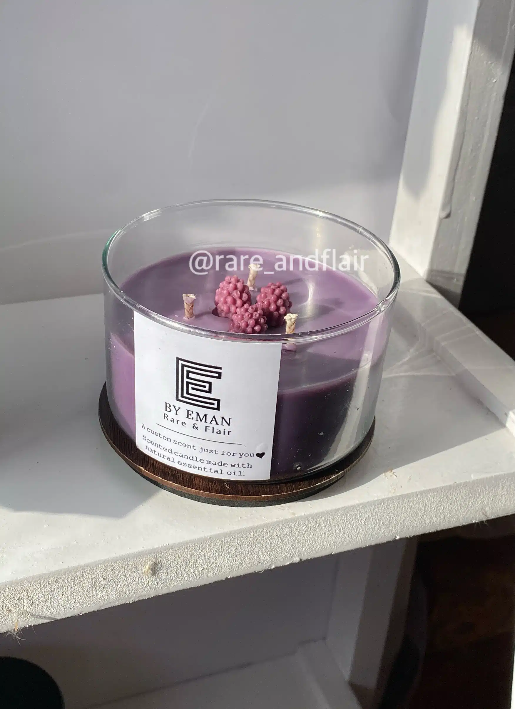3-wick scented candle 1 3-wick scented candle
