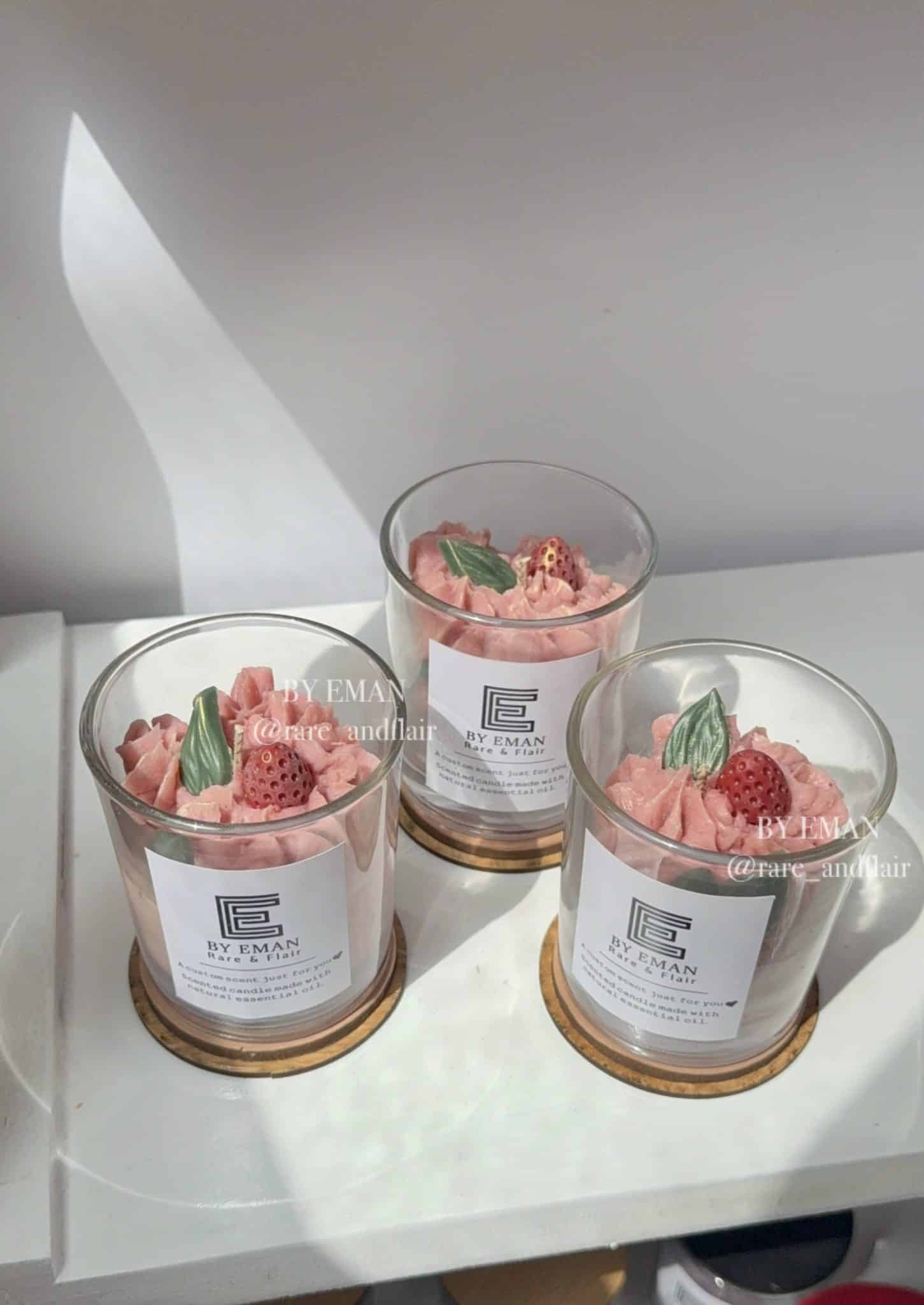 Scented candle single wick jar 1 Scented candle single wick jar