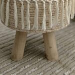 Natural Seagrass Pouffe 01 2