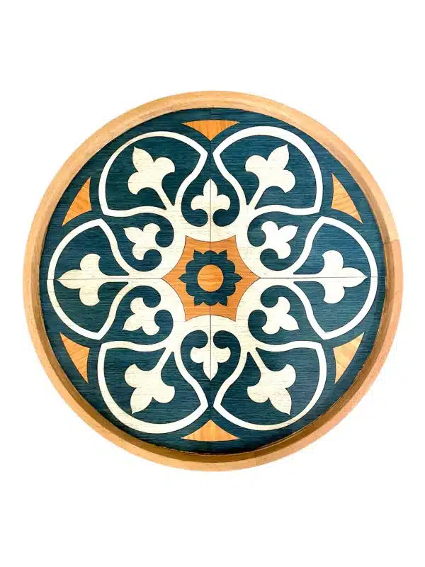 Side table blue charm