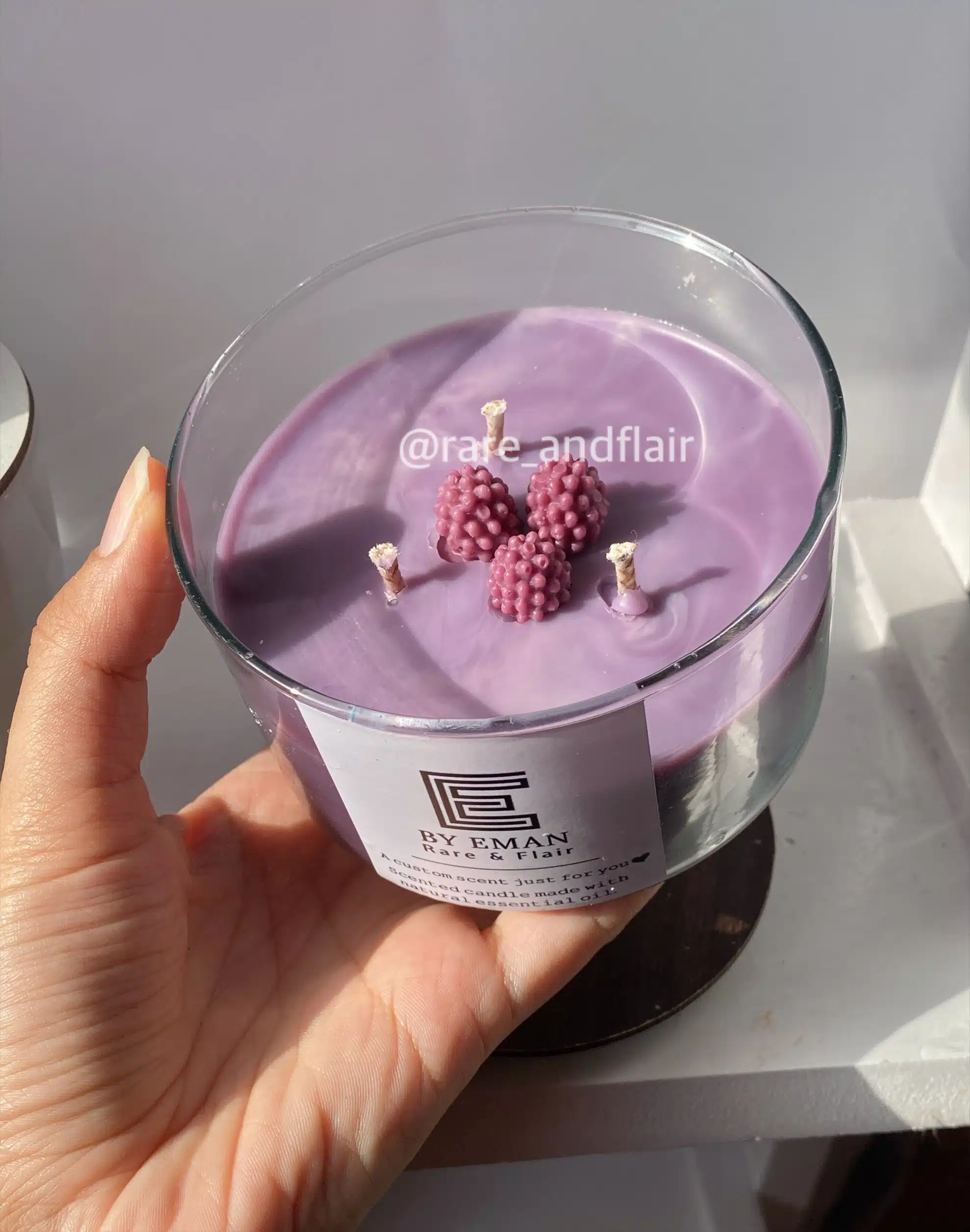 3-wick scented candle 3 3-wick scented candle