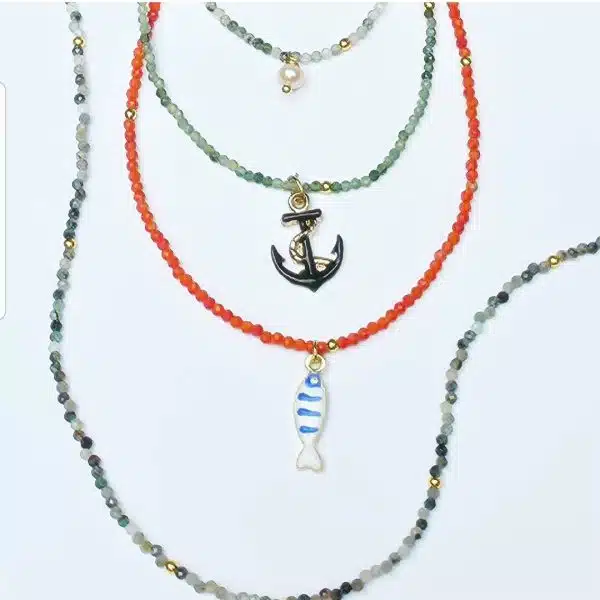 choker with pendant