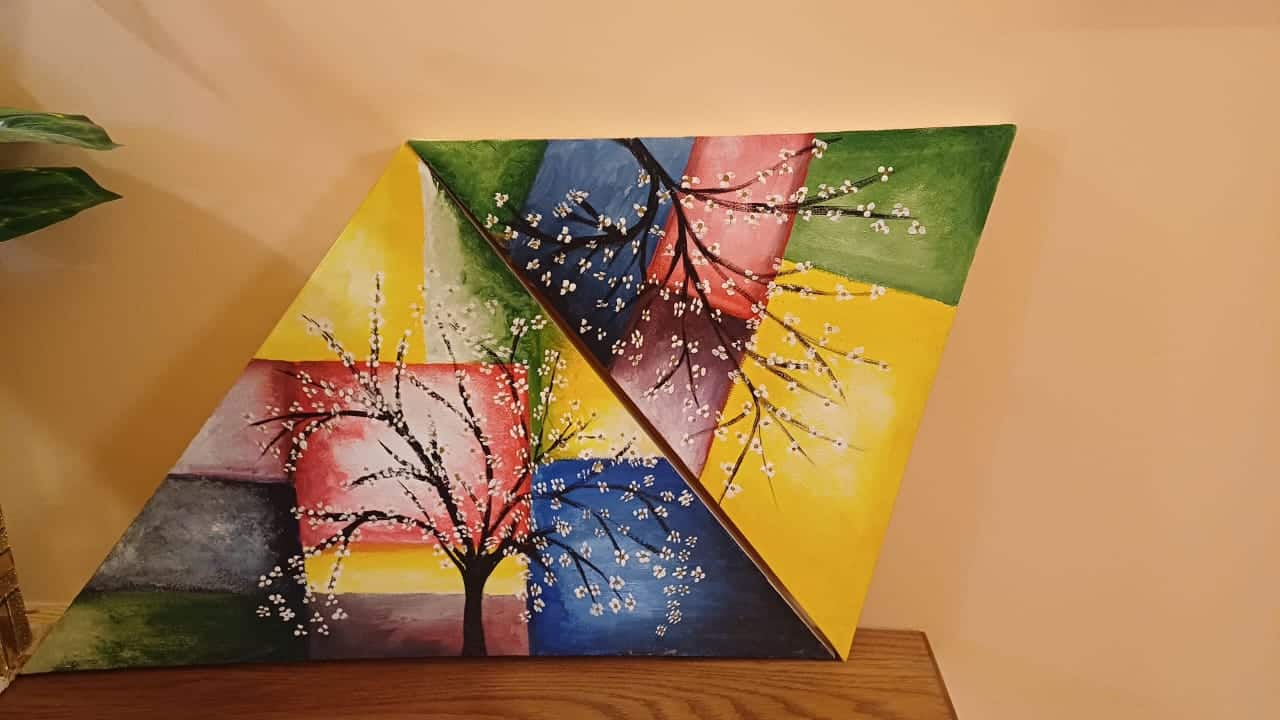 Reflections of Spring 4 Acrylic on Canvas