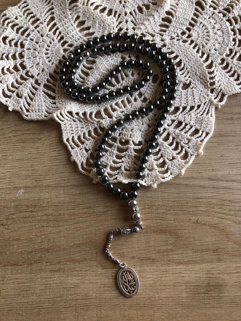 Handmade 925 Silver Dark grey Hematite Rosary 2 WhatsApp Image 2025 05 13 at 23.01.22 2c6c79d3