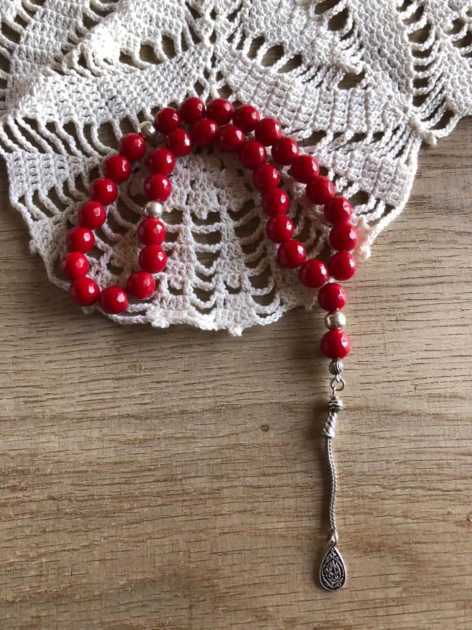 Handmade 925 Silver Red Chalcodanite Rosary 2 WhatsApp Image 2025 05 19 at 23.34.20 9e0f94e2
