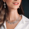 Sterling silver earrings with pearl