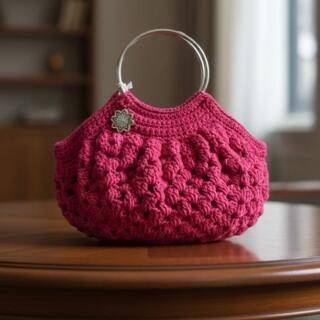 fushia small bag