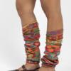 Flocons Et Bonbons Leg Warmers
