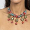 Cherry And Blueberry Necklace