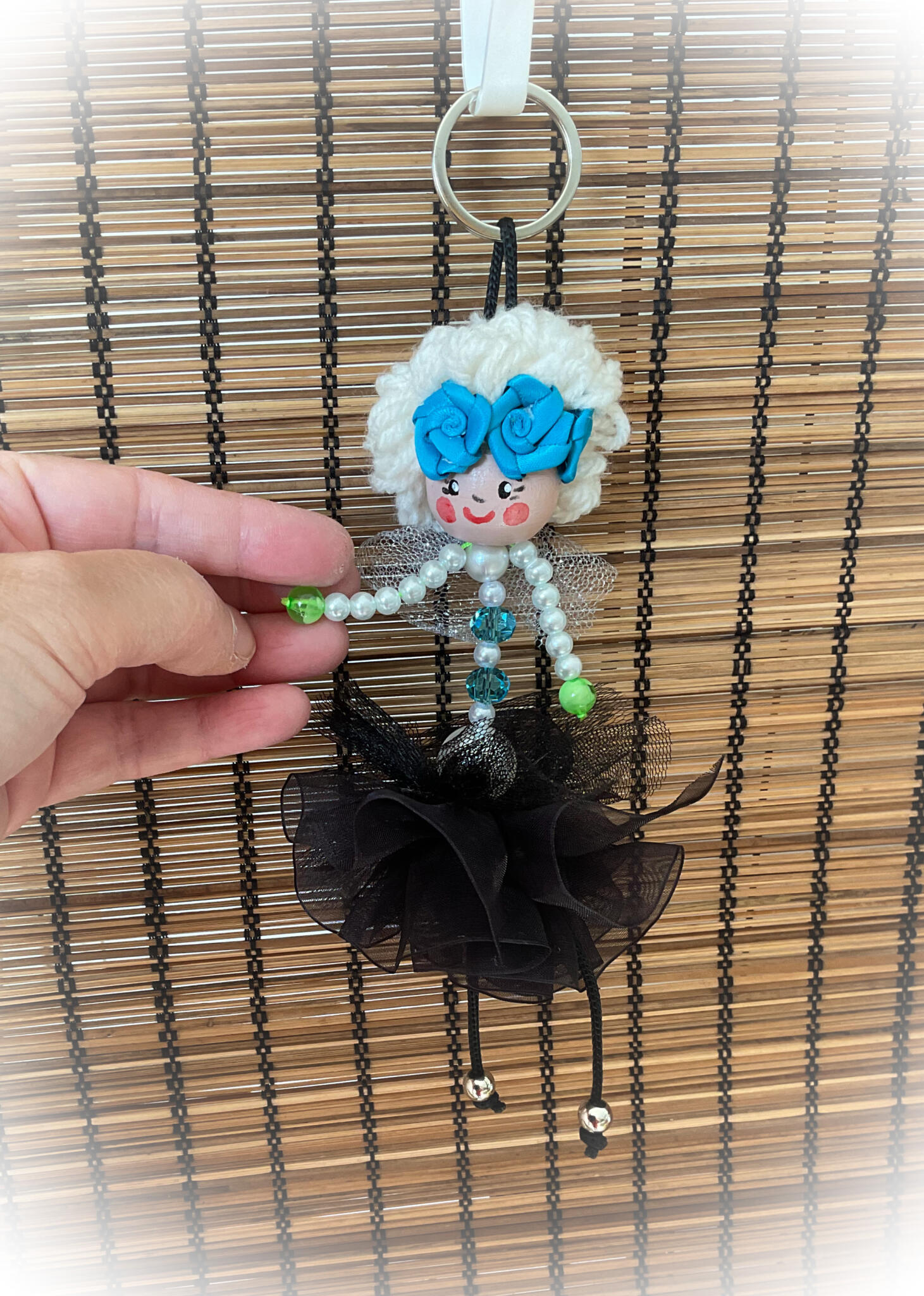 Handmade mini doll pendant 3 0FDD3634 C517 4B3D 83CC D415EF93BB8C scaled