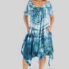 Short Ice Tie Dye Dress