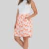 orange leaves shorts