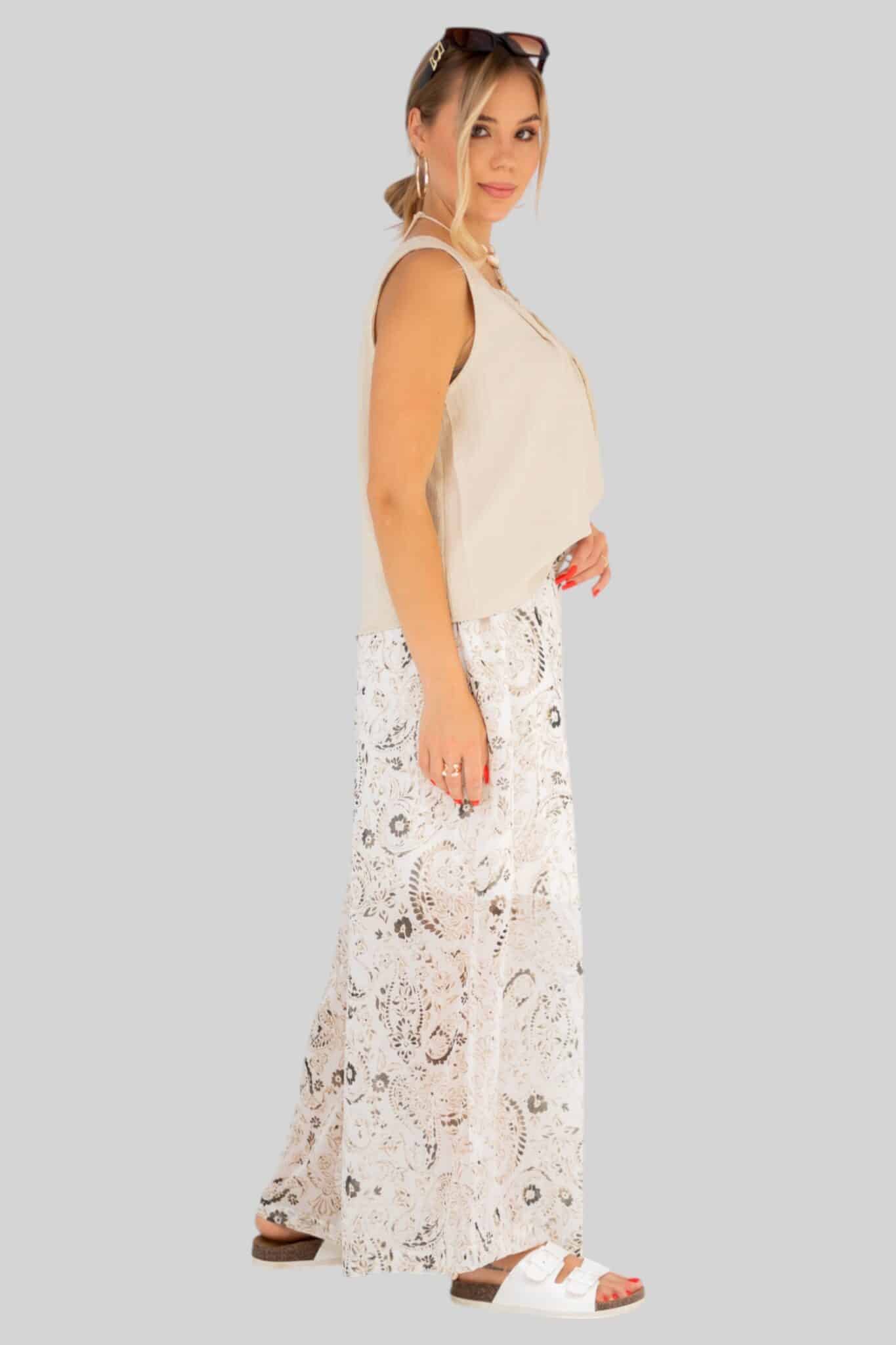 Beige chiffon pants 3 0S3A9382 Photoroom scaled