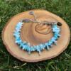Handmade 925 Original Silver Aquamarine Bracelet