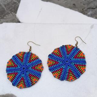 حلق مايكرو مكرمية شغل يدوى