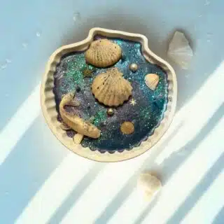 seashell candle