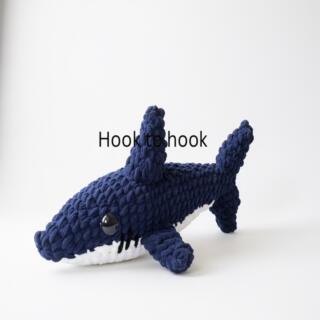 Handmade Crochet shark