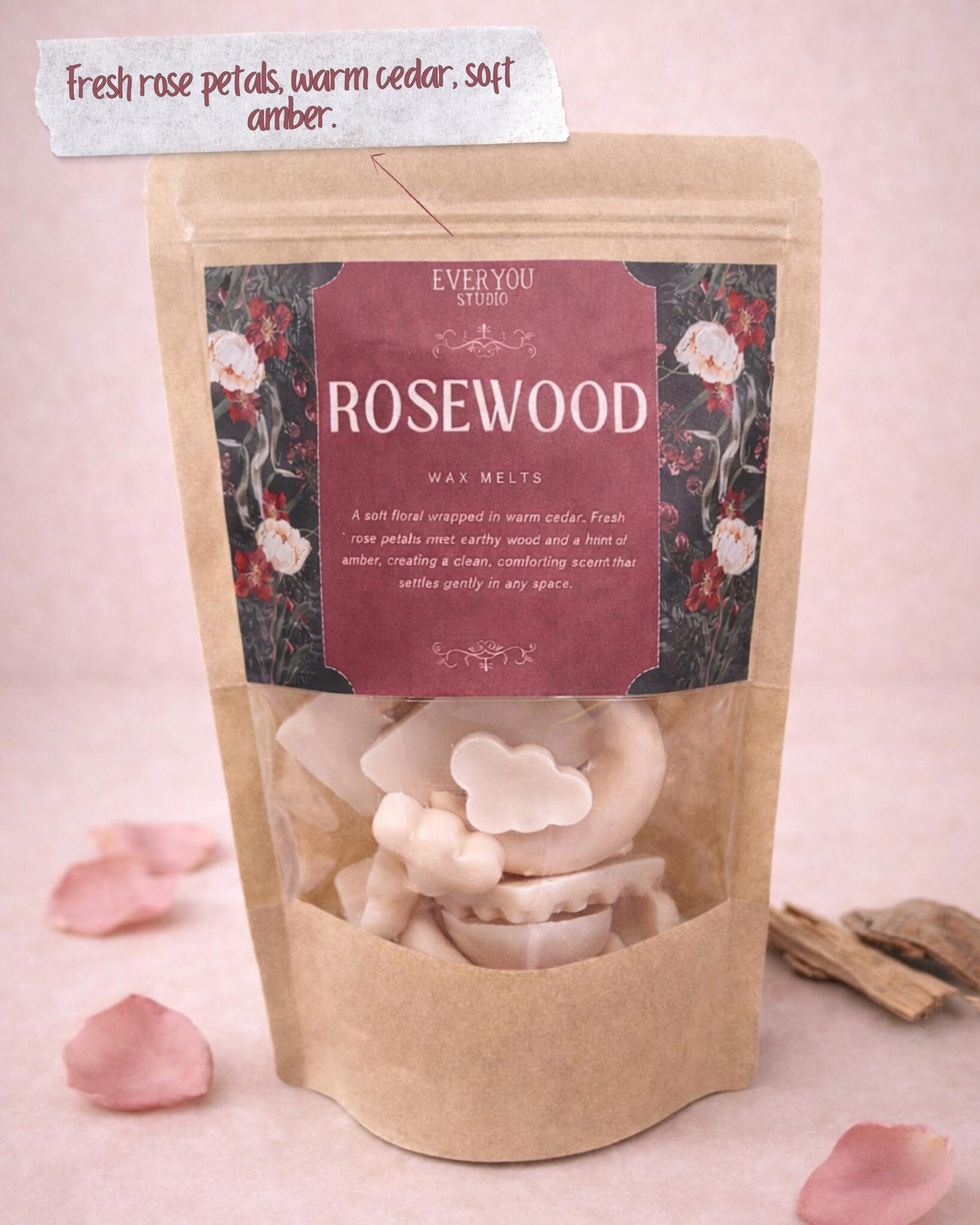 Everyou Studio Wax Melts — Rosewood 1 Everyou Studio Wax Melts — Rosewood