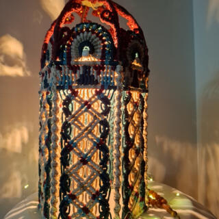 macrame Ramadan lantern