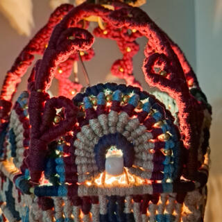 macrame Ramadan lantern