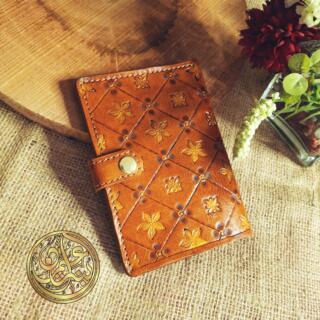 vintage passport wallet