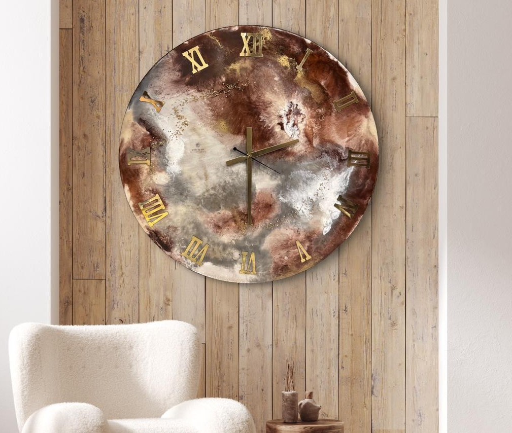 The Royal Centerpiece - Resin Clock 1 The Royal Centerpiece - Resin Clock