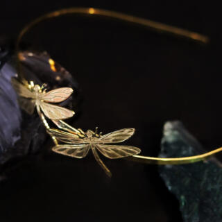 The Princess brass headband, not gold plated.