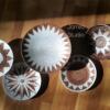 Boho Basket (White Sun) (wall plates)