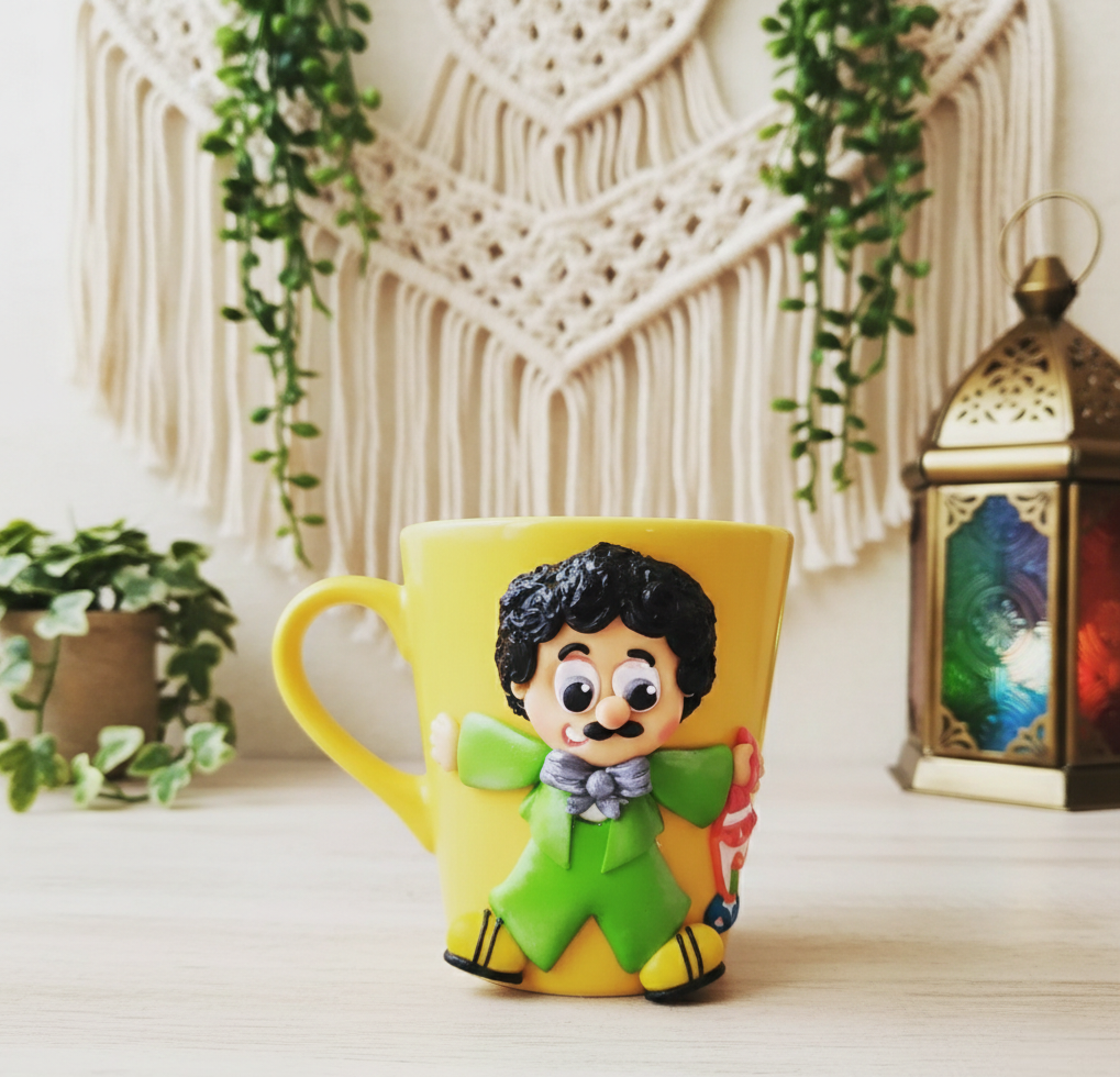 Fatoota polymer clay mug 1 Fatoota polymer clay mug