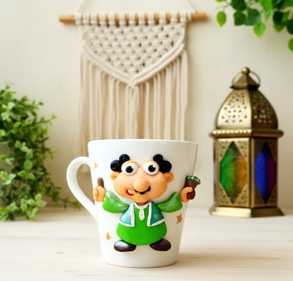 Ramadan polymer clay mug 1 Ramadan polymer clay mug