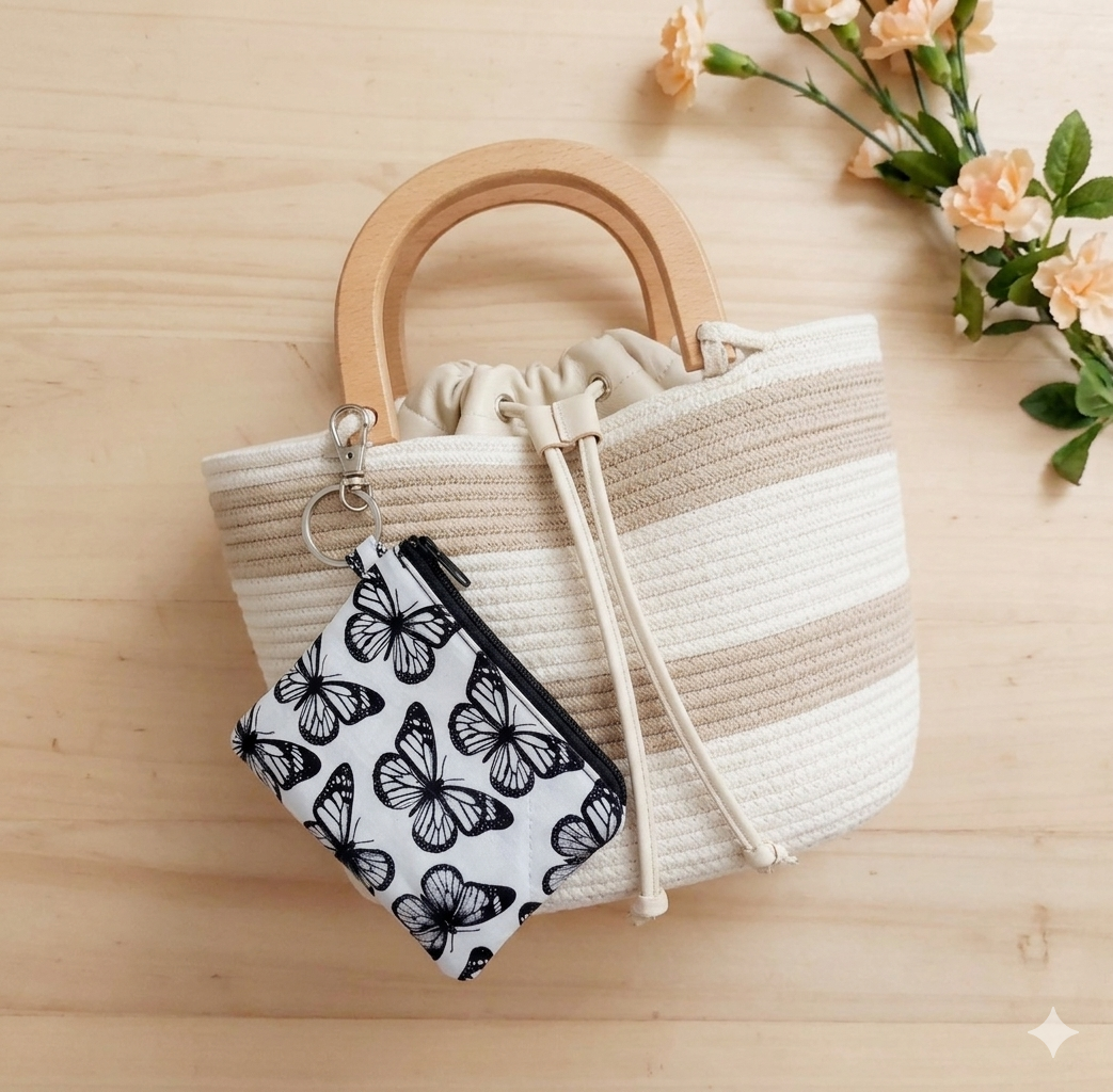 Sweet day fabric coin pouch key chain 2 1774689234311