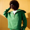green winter polo sweater pants
