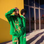 green winter polo sweater pants