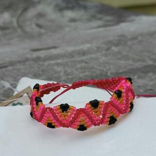 بريسليت زجزاج مايكرو مكرمية شغل يدوى