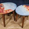 African Side Tables