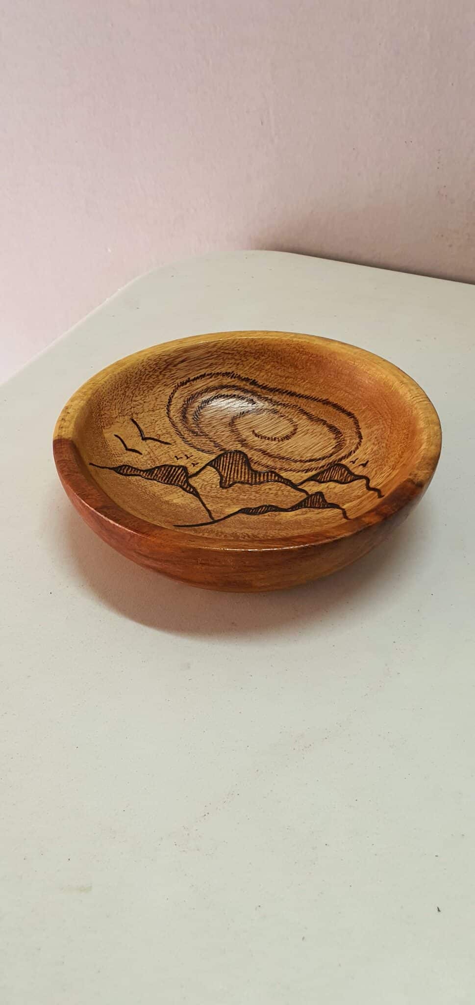 Mountain Breeze Wall Plate 3 mountains