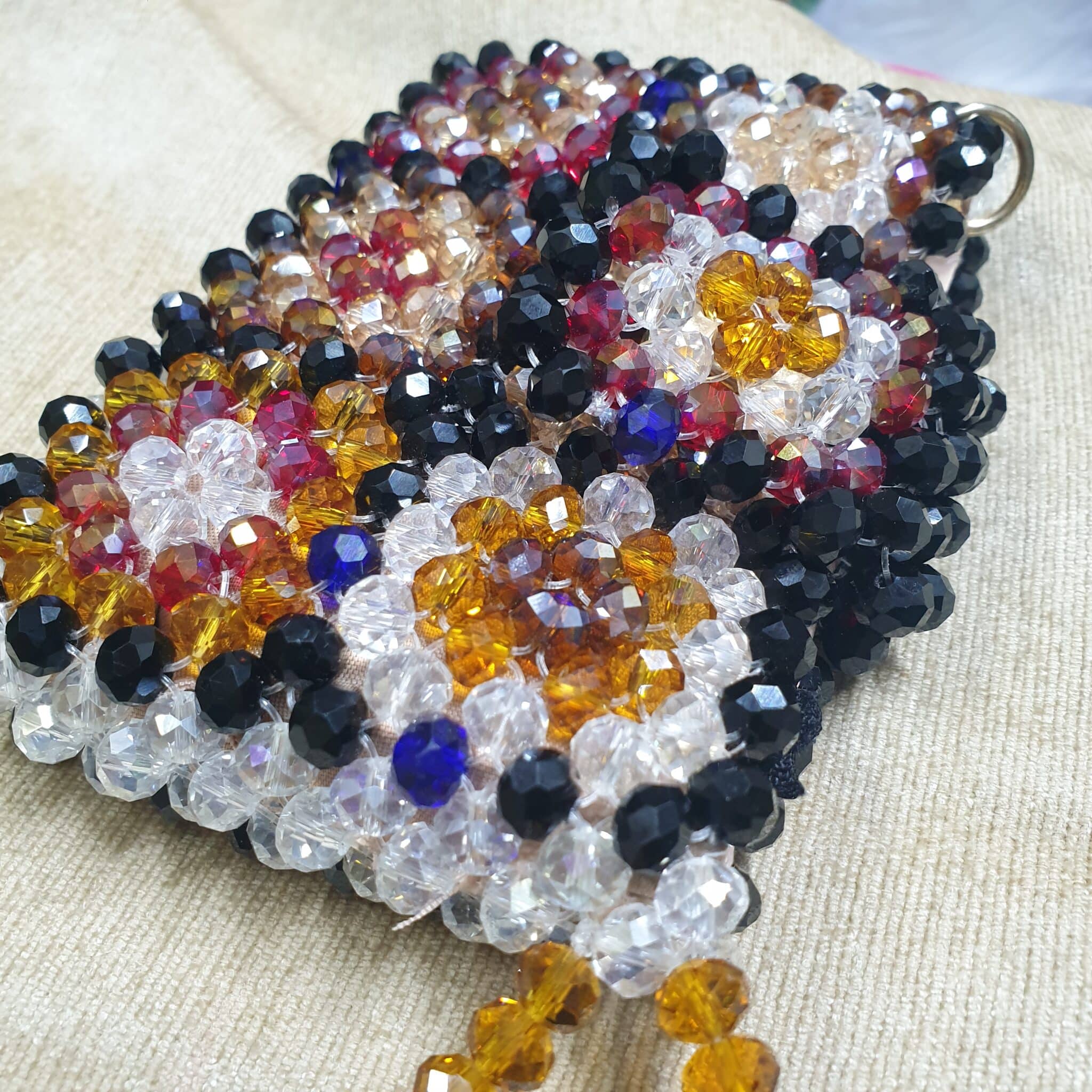 Crystal glass beaded wallet 2 20250604 004419 scaled