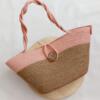 Ward jute and kashmir cordon rope beach bag