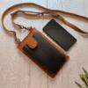 Mobil bag leather