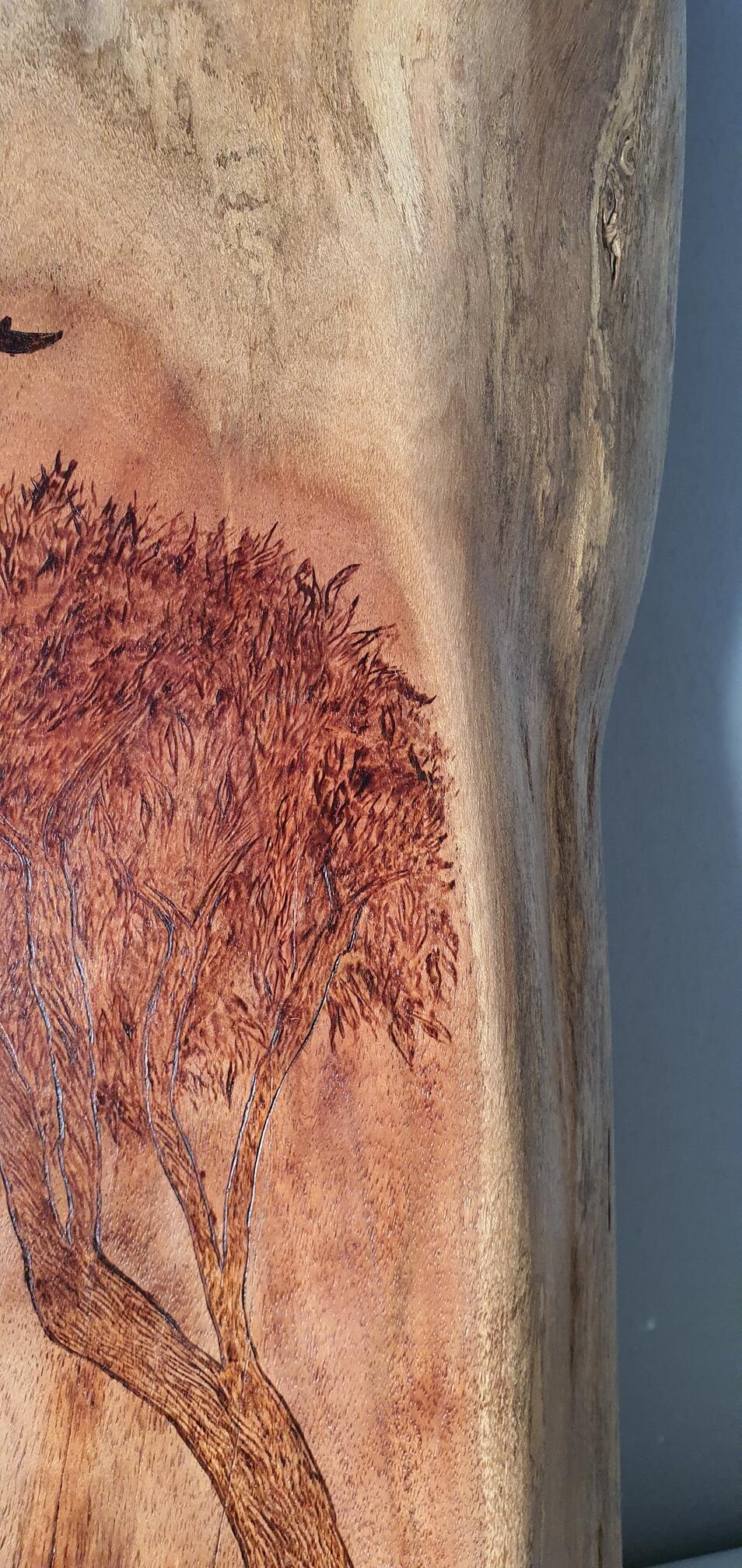 The Sunkissed Deer - Statement Piece 6 trees