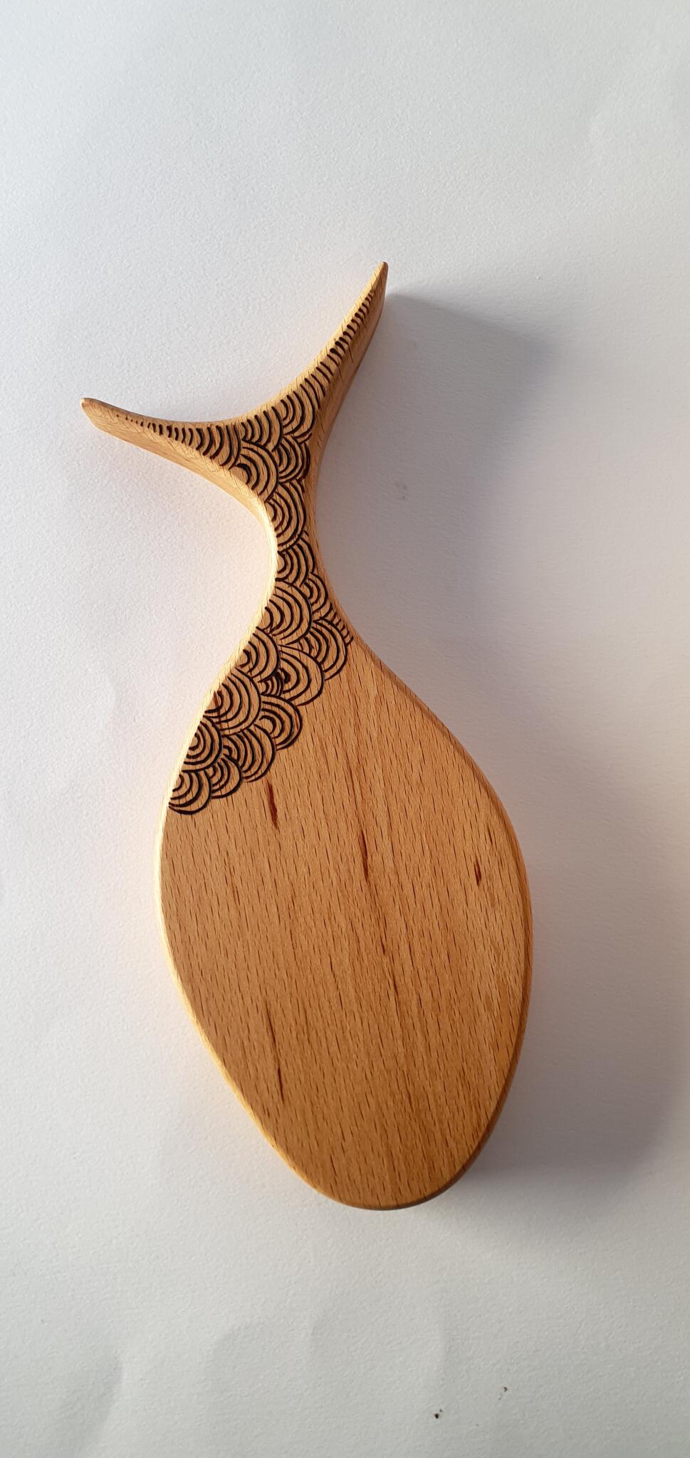 Minimalist - Fishy Serving Board 2 wood