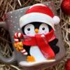 Christmas penguin