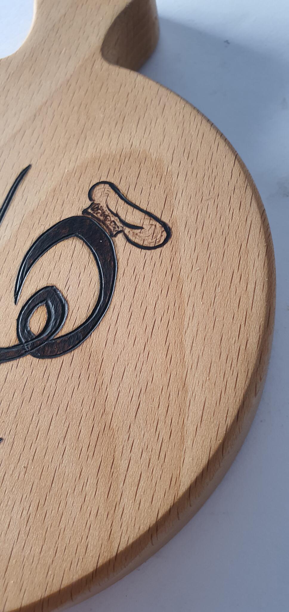 Personalized Mini Cutting Board 3 chef