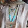 Turquoise soul necklace