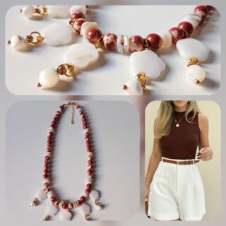 Umber | Creamy Jasper Necklace